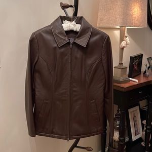 Natural Reflections leather jacket